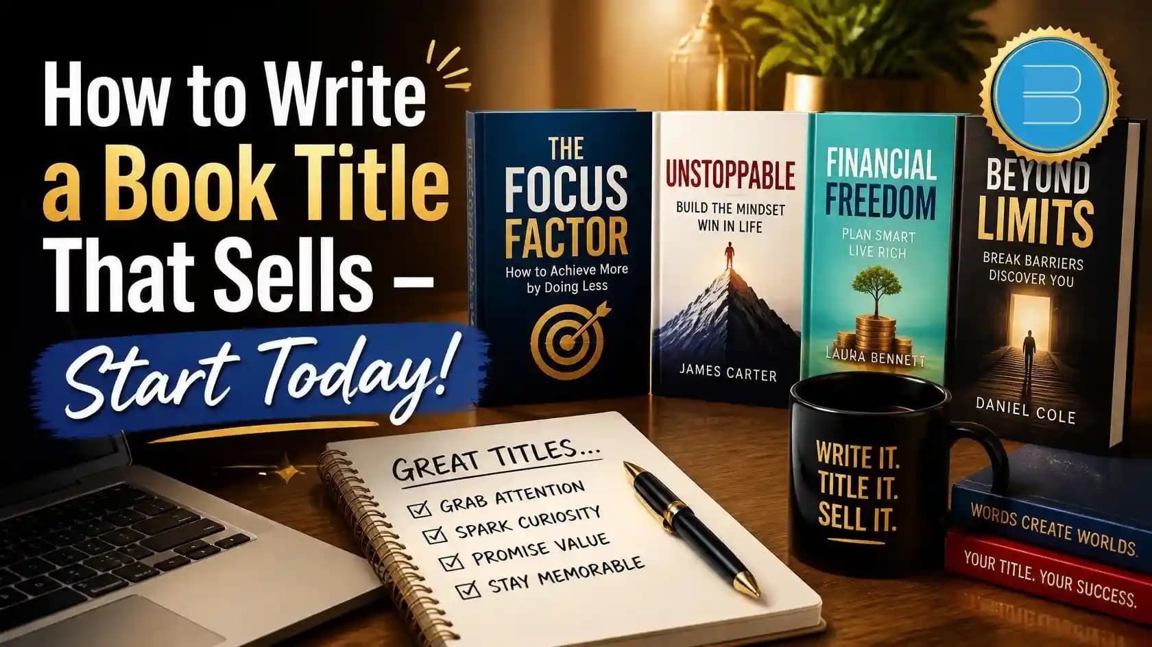 how to write a book title that sells