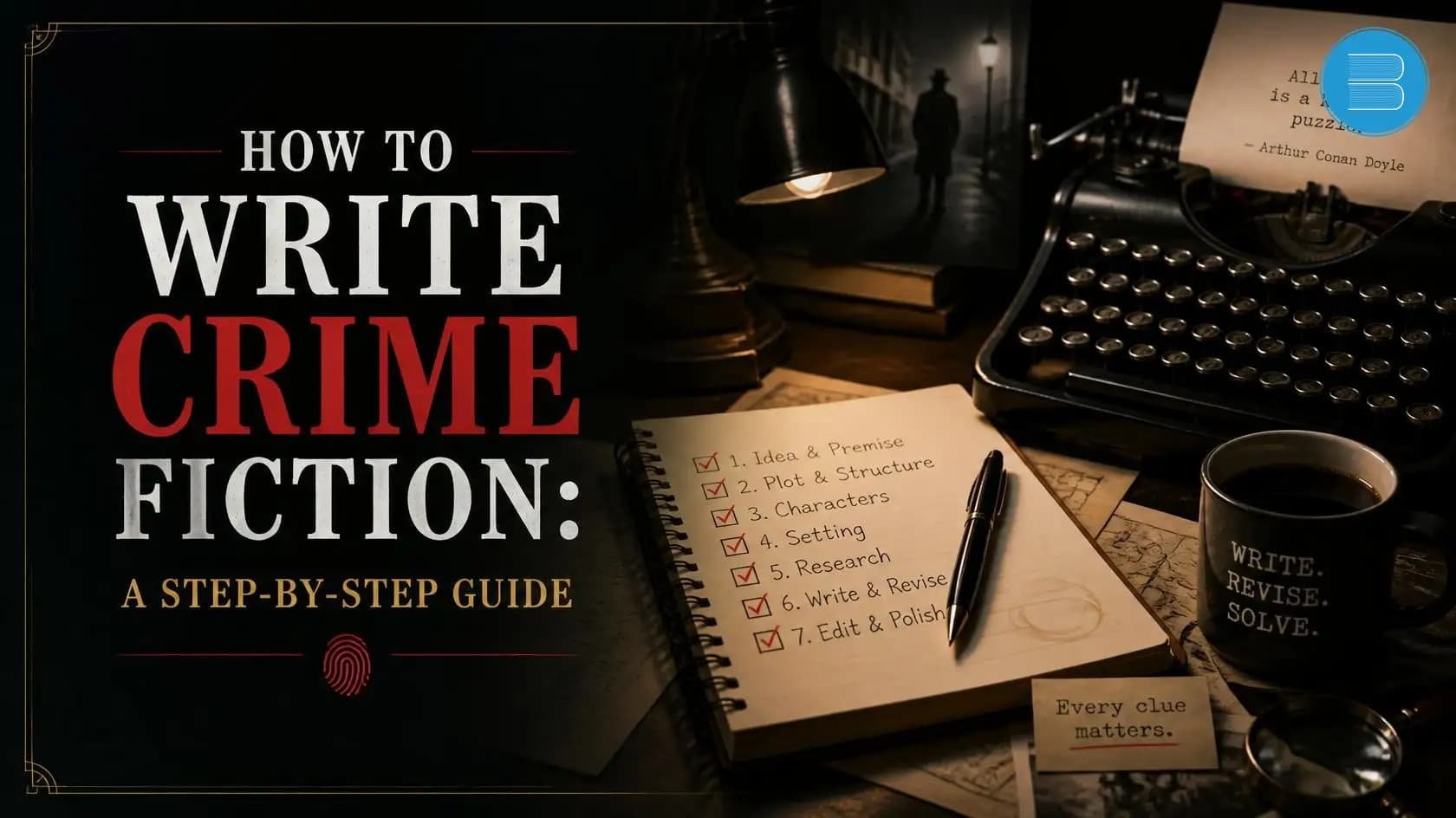how to write crime fiction