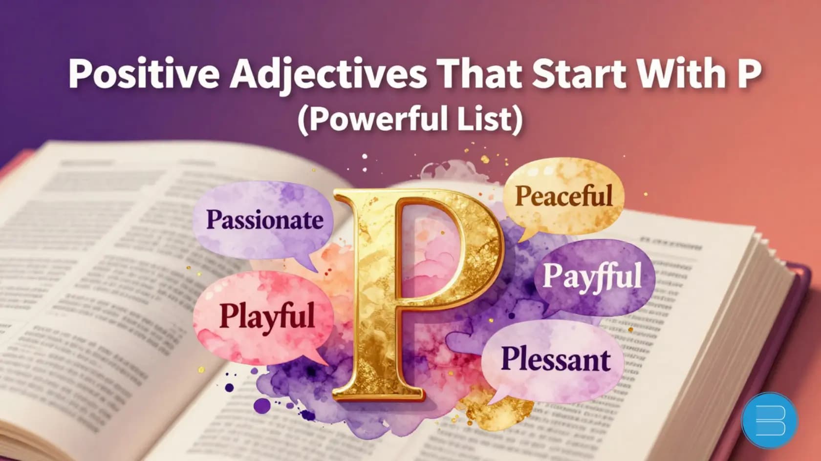 positive adjectives that starts with p