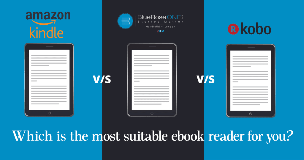 A complete difference between amazon kindle - BlueRoseONE stories platform. best eBook reading platform in 2023