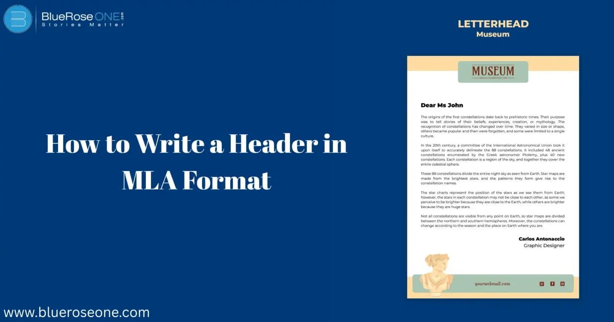 How to Write a Header in MLA Format