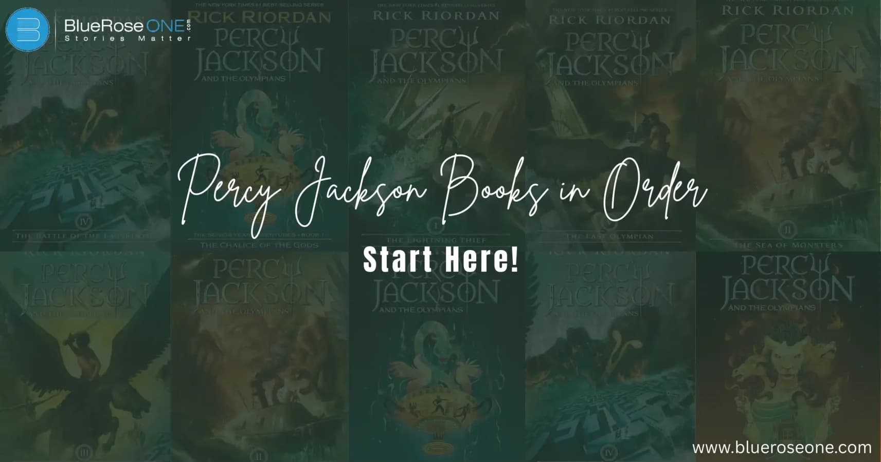 Percy Jackson Books in Order Start Here!