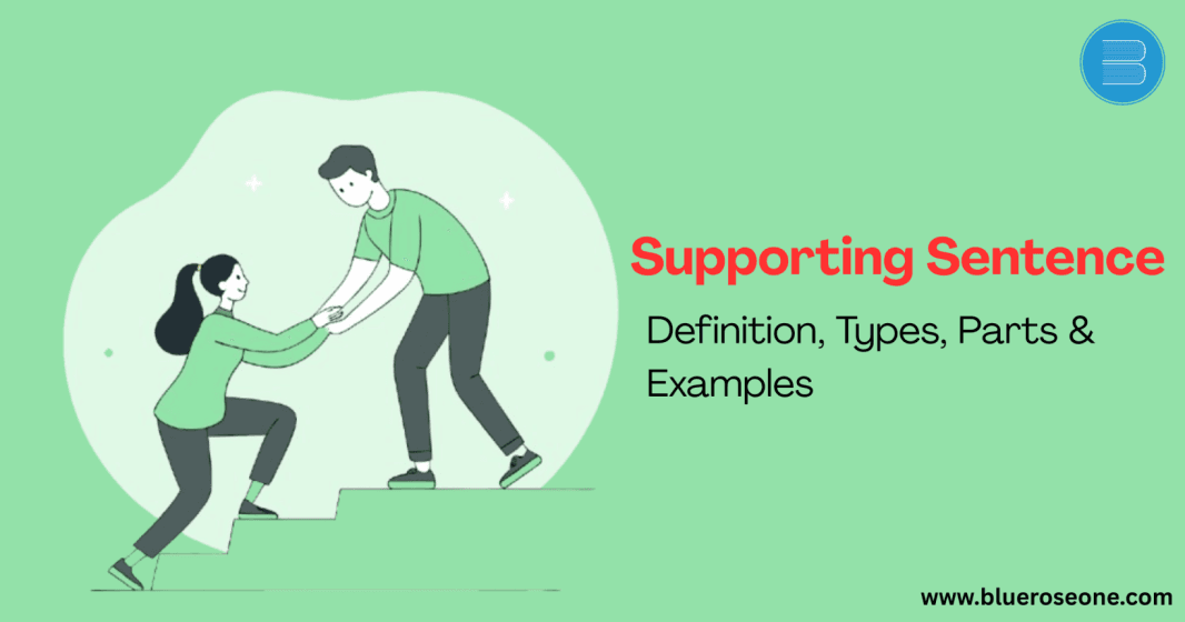 Supporting Sentence Definition, Types, Parts & Example