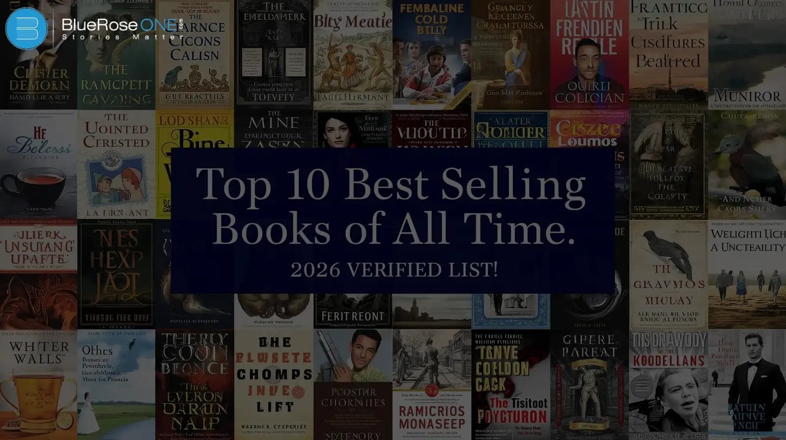 Top 10 Best Selling Books of All Time Verified List!