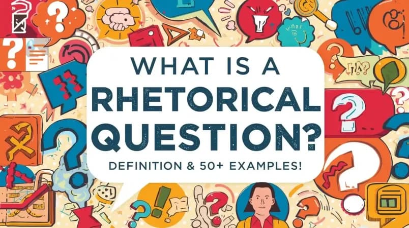 What is a Rhetorical Question Definition