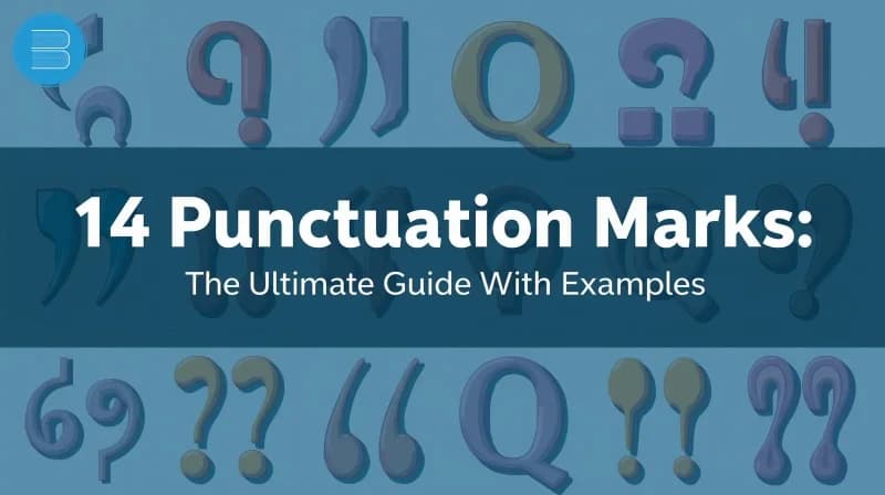 punctuation marks the ultimate guide