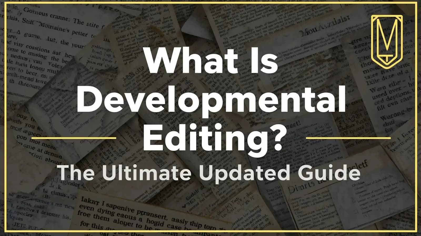 what is developmental editing the ultimate updated guide