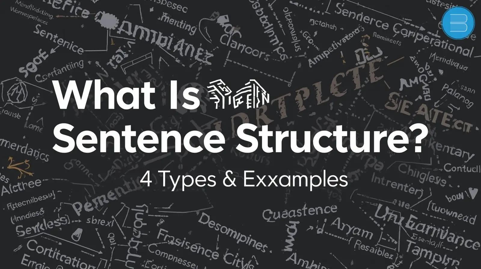 what is sentence structure types and examples