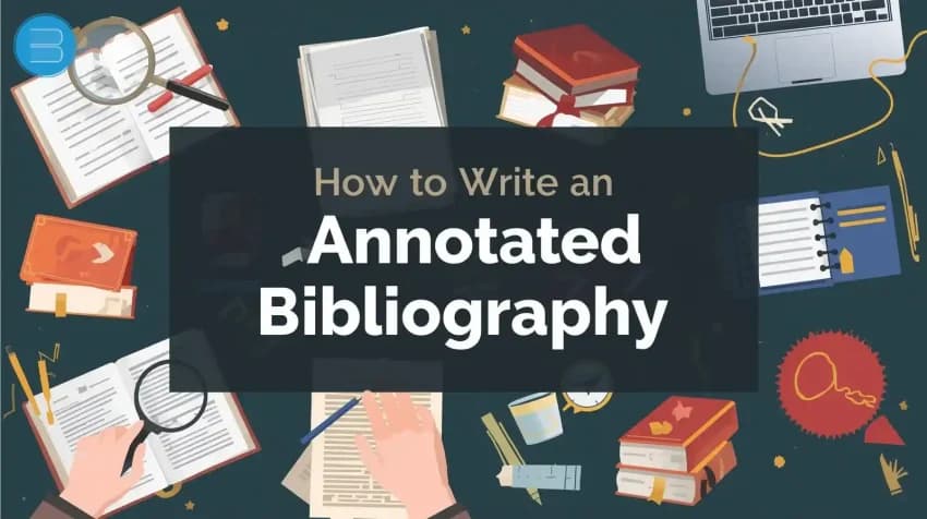 how to write an annotated bibliography