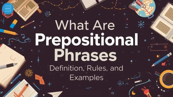 what are prepositional phrases prepositional phrases