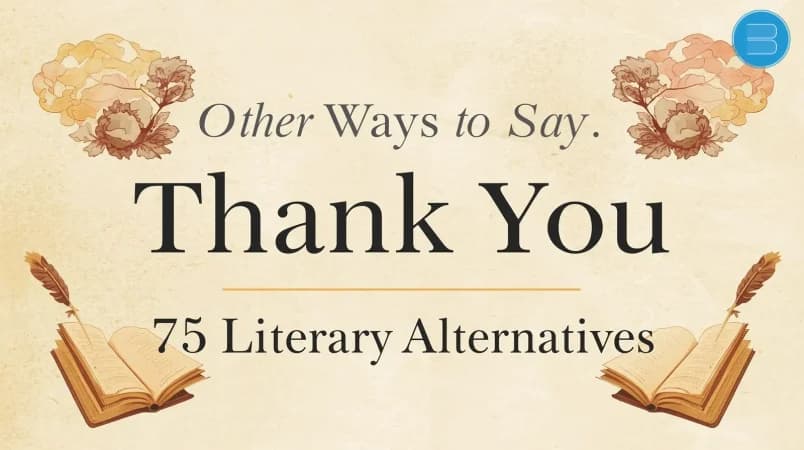 other ways to say thank you - blueroseone