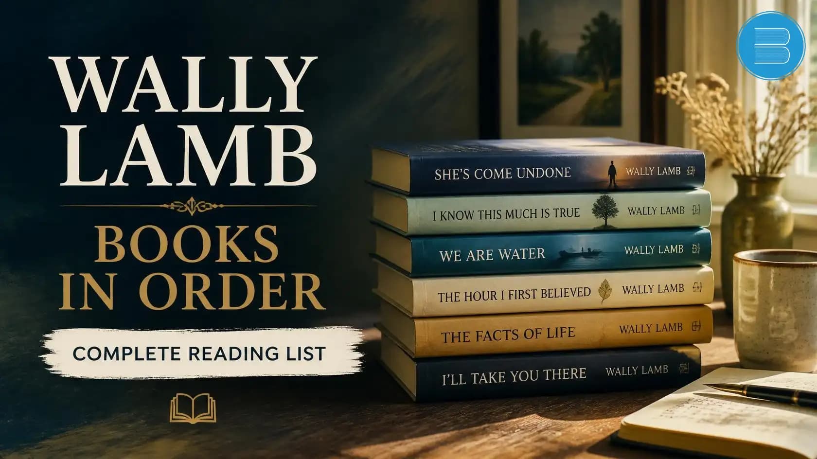 wally lamb books in order - complete reading guide
