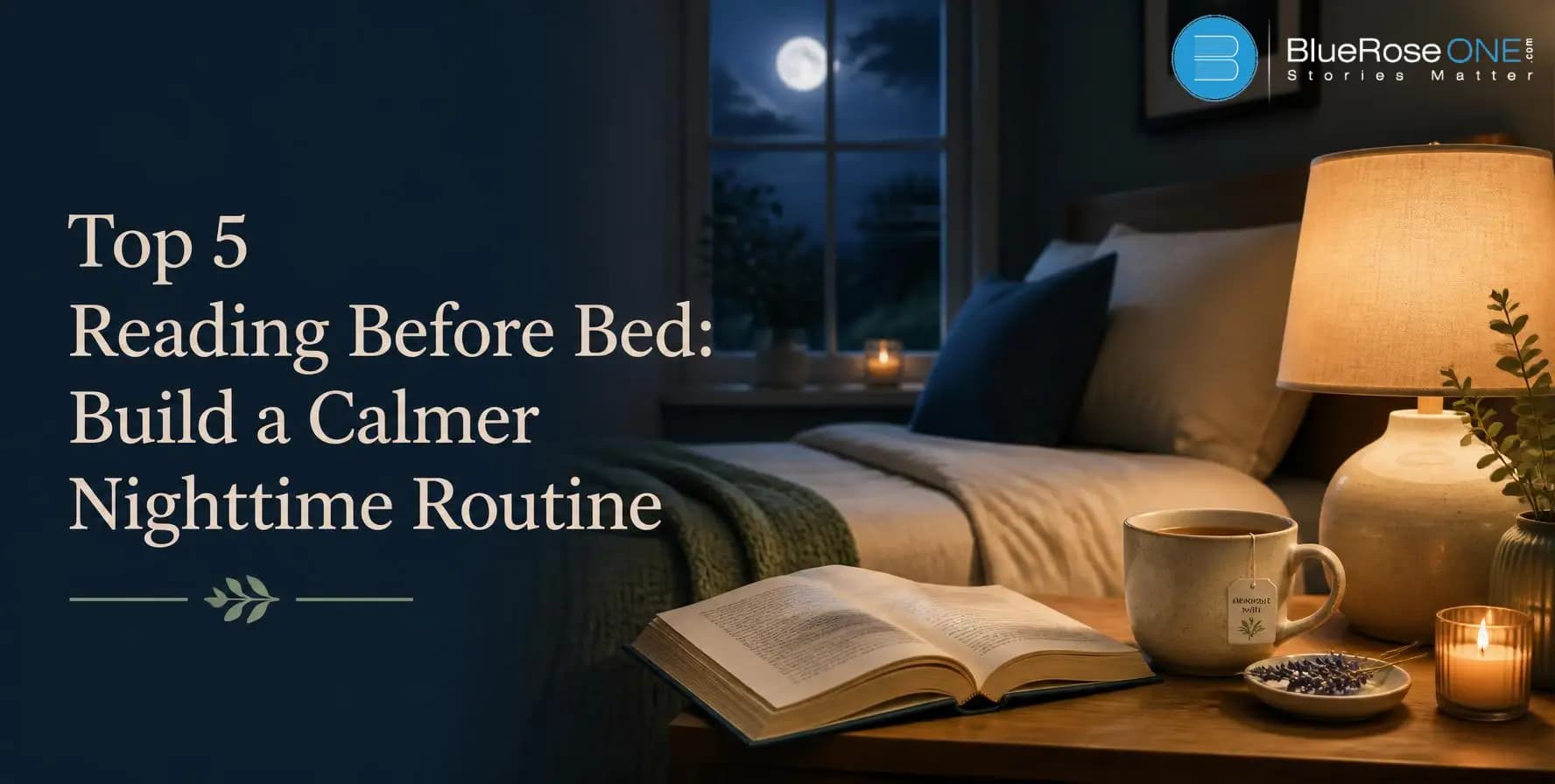 Top 5 Reading Before Bed Build a Calmer Nighttime Routine